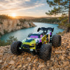 Машинка на радиоуправлении ZLL SG116 PRO 1:16 Green/Purple — RC монстр-трак 4WD с полностью пропорциональным управлением, скоростью до 40 км/ч, до 30 минут работы и дальностью управления до 150 м